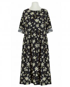 Baumwollkleid Floral in  schwarz von Wendy (Bild 1)