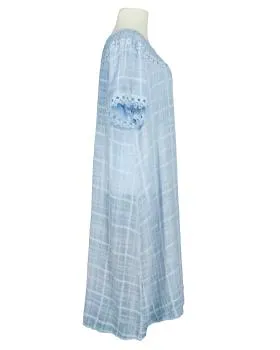 Baumwollkleid mit Spitze in  blau von Spaziodonna (Bild 2)