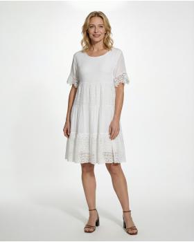 Baumwollkleid Spitze in  weiss von Diana (Bild 2)