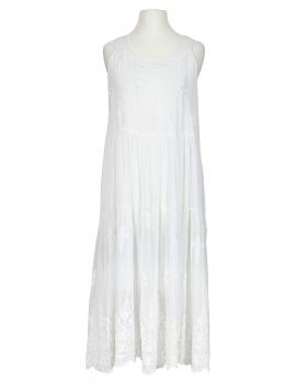 Baumwollkleid Stickerei A-Linie in  weiss von Montan (Bild 1)