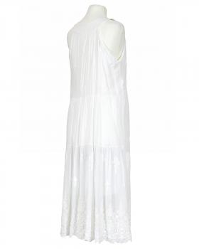Baumwollkleid Stickerei A-Linie in  weiss von Montan (Bild 2)