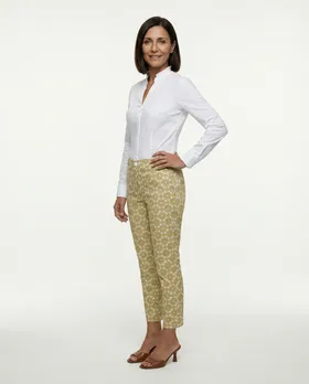Bengalin Hose mit Muster in  beige von Chic (Bild 3)