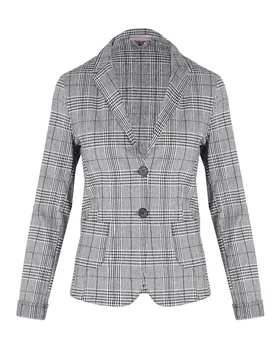 Blazer Karomuster in  schwarz von fashion made in italy (Bild 1)