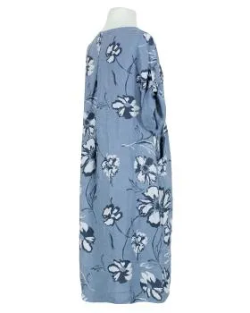 Blumen Leinenkleid in  blau von Diana (Bild 2)
