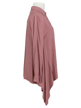 Bluse A-Schnitt in  rosenholz von Mihos (Bild 2)