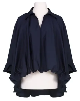 Bluse Ballonschnitt in  blau von Made in Italy (Bild 1)