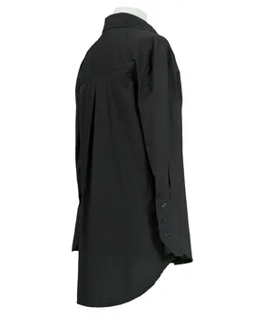 Bluse Baumwolle in  schwarz von Moda Milano (Bild 2)