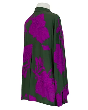 Bluse Floral in  oliv von Made in Italy (Bild 2)