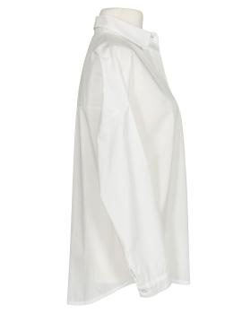 Bluse mit Blte in  weiss von Made in Italy (Bild 2)