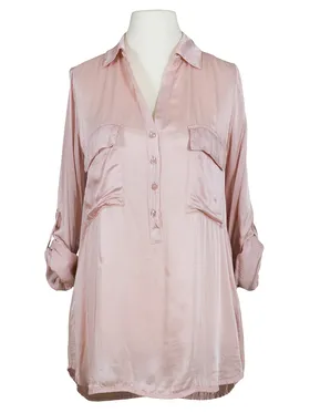 Bluse Satin in  rosa von Made in Italy (Bild 1)