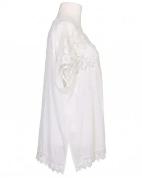 Bluse mit Seide 2-tlg. in  wei� von XUNA (Bild 2)
