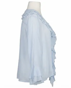 Bluse mit Volant in  hellblau von Selected Touch (Bild 2)
