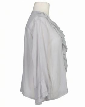 Bluse mit Volant in  hellgrau von Selected Touch (Bild 2)