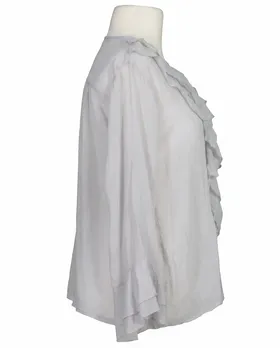Bluse mit Volant in  hellgrau von Selected Touch (Bild 2)