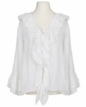Bluse mit Volant in  wei� von Selected Touch (Bild 1)