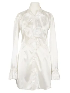 Bluse Satin in  wei� von Fifilles Paris (Bild 1)