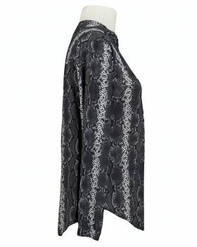 Bluse Schlangenmuster in  grau von Made in Italy (Bild 2)