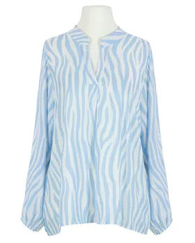 Bluse Zebra Print in  hellblau von Selected Touch (Bild 1)