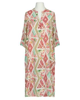 Blusenkleid Print in  rosa von H. Trend (Bild 1)