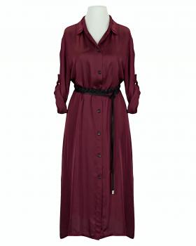 Blusenkleid Satin in  bordeaux von Moda Italia (Bild 1)