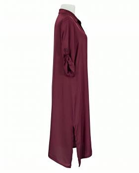Blusenkleid Satin in  bordeaux von Moda Italia (Bild 3)