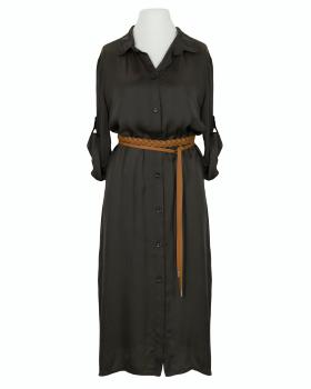 Blusenkleid Satin in  braun von Moda Italia (Bild 1)