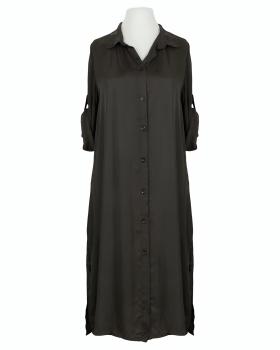 Blusenkleid Satin in  braun von Moda Italia (Bild 2)