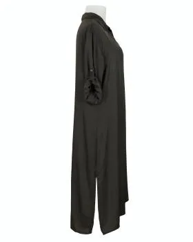 Blusenkleid Satin in  braun von Moda Italia (Bild 3)