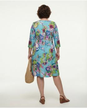 Blusenkleid Tunikastil in  t�rkis von Respect (Bild 4)