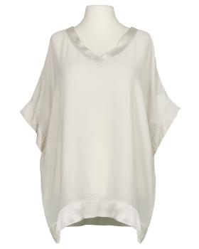 Blusenshirt aus Georgette in  beige von Made in Italy (Bild 1)
