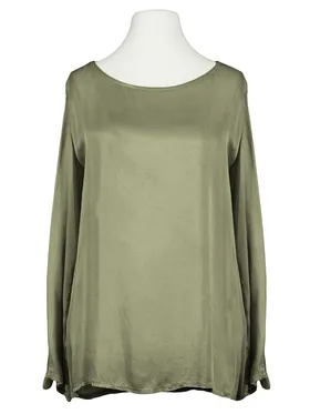 Blusenshirt aus Satin in  khaki von Zoe (Bild 1)