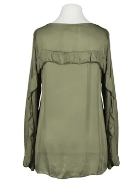 Blusenshirt aus Satin in  khaki von Zoe (Bild 2)