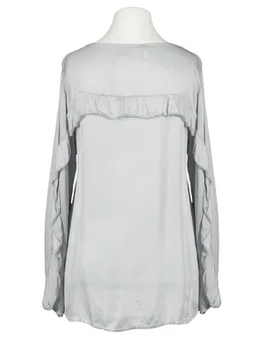 Blusenshirt aus Satin in  silbergrau von Zoe (Bild 2)