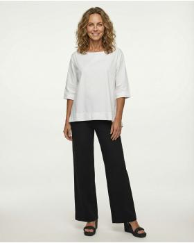 Blusenshirt Baumwolle in  weiss von New Collection (Bild 3)