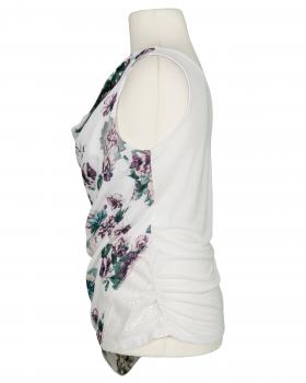 Blusenshirt mit Blumen in  weiss von Diana (Bild 3)