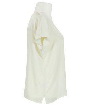 Blusenshirt mit Satin in  beige von Selected Touch (Bild 2)
