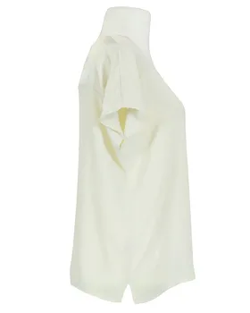 Blusenshirt mit Satin in  beige von Selected Touch (Bild 2)