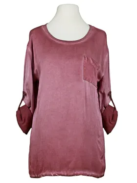 Blusenshirt mit Seide in  beere von Spaziodonna (Bild 1)