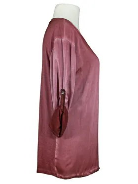 Blusenshirt mit Seide in  beere von Spaziodonna (Bild 2)