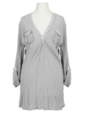 Blusenshirt Pailletten in  grau von Spaziodonna (Bild 1)