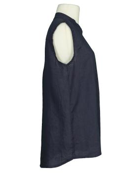 Blusentop Leinen in  dunkelblau von Puro Lino (Bild 2)