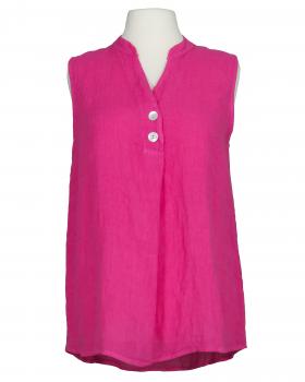Blusentop Leinen in  pink von Puro Lino (Bild 1)