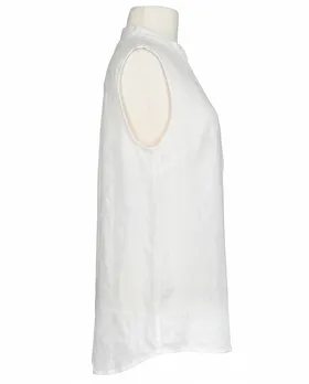 Blusentop Leinen in  wei� von Puro Lino (Bild 2)