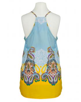 Blusentop Ornamentprint in  bunt von folia (Bild 2)