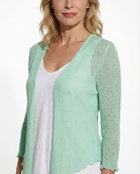 Bolero Boucl�strick in  mint von Exotic (Bild 3)