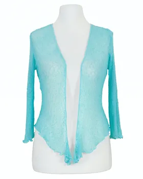 Bolero Boucl�strick in  t�rkis von Exotic (Bild 1)
