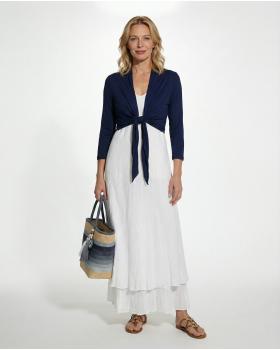 Bolero Cardigan in  dunkelblau von Spaziodonna (Bild 3)