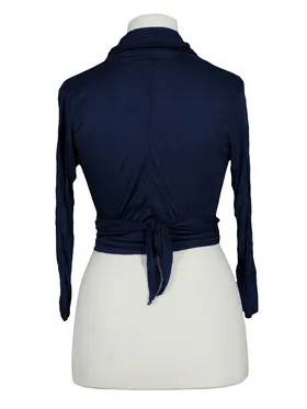 Bolero Cardigan in  dunkelblau von Spaziodonna (Bild 2)