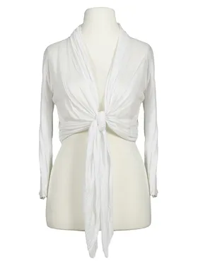 Bolero Cardigan in  wei� von Spaziodonna (Bild 1)