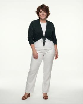Bolero Strickjacke in  schwarz von Amandine (Bild 2)